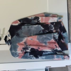 Liegou tie dye sweatshirt large